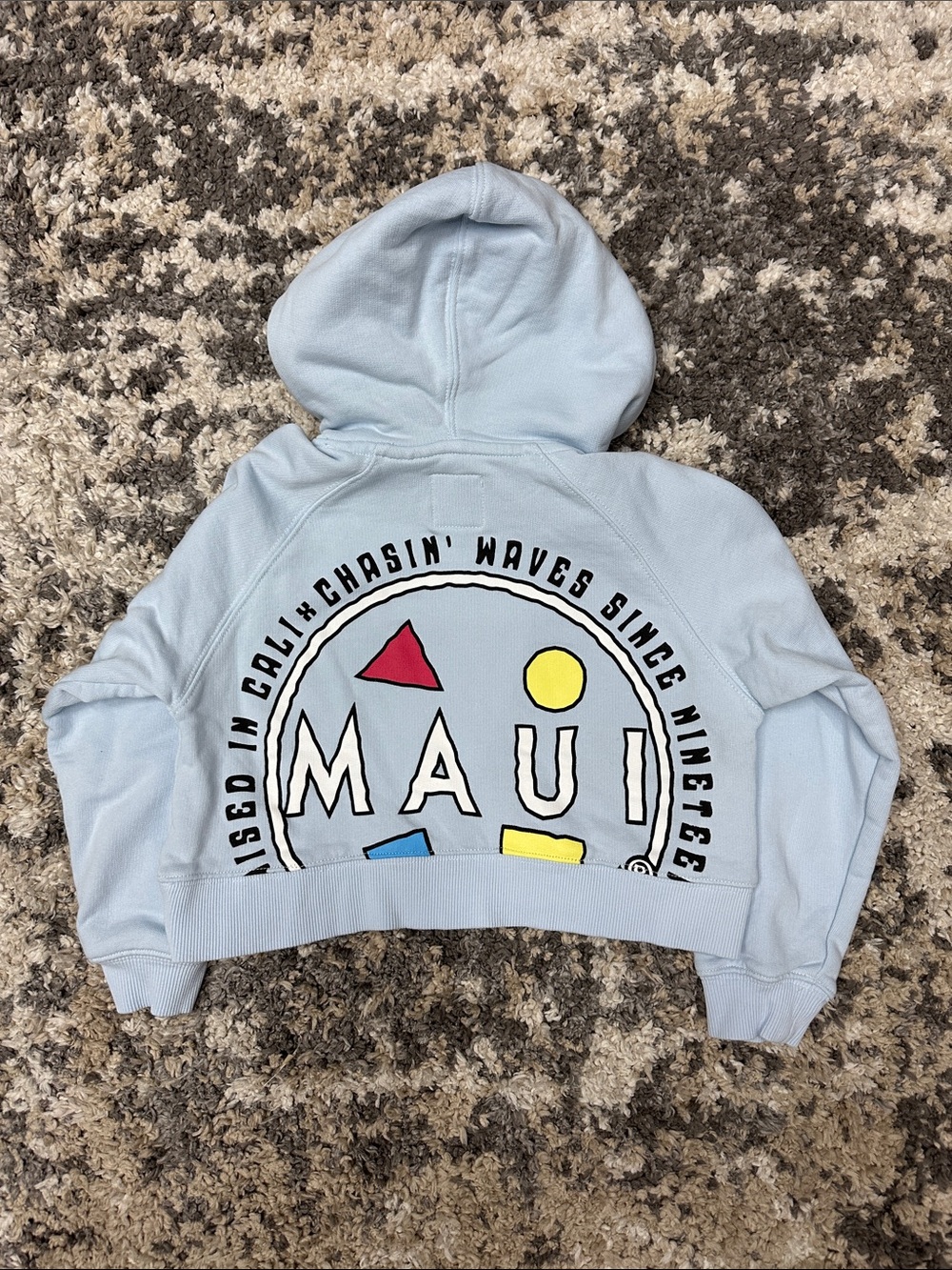 Zara x MAUI and Sons Cropped Hoodie Kid’s sz. 8-9 - Picture 4 of 7